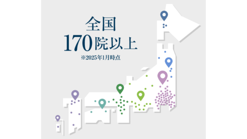 Number of Shonan Beauty Clinic stores