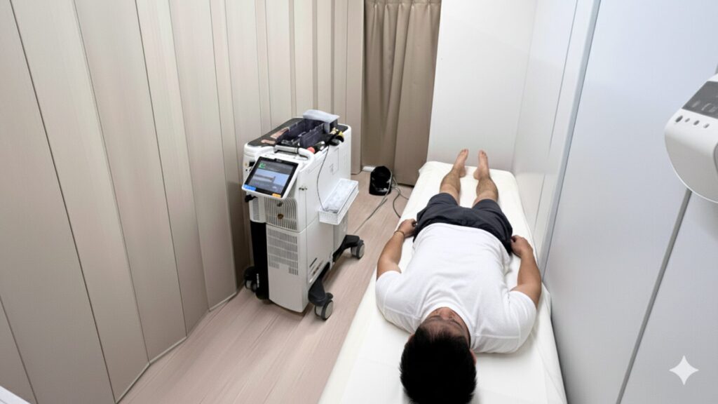 Image of the treatment room at Shonan Beauty Clinic Shinjuku Main Branch