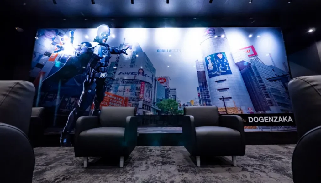 Gorilla Clinic waiting room