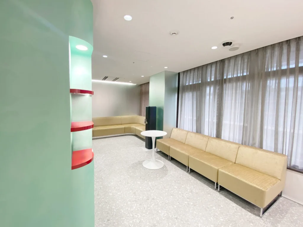 Freya Clinic Ginza waiting room
