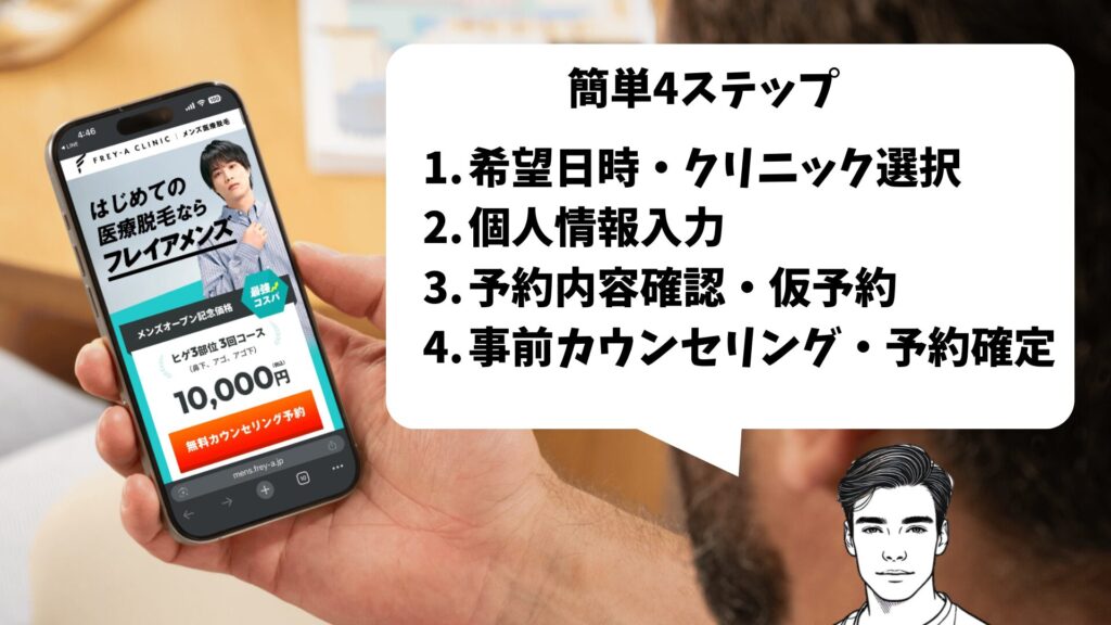 How to book a free consultation at Freya Clinic