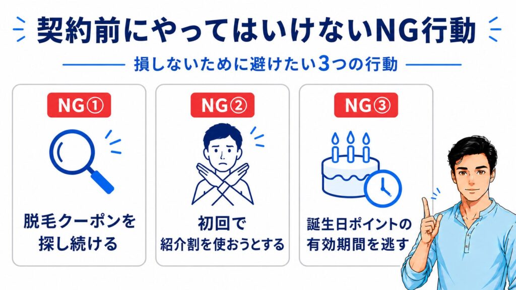 Things you should NOT do before signing a contract
